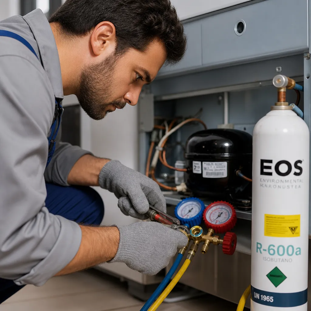 Recarga de gás em freezer Electrolux em Maringá
